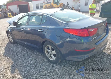 2015 Kia Optima Lx из США, поврежденный, VIN 5XXGM4A74FG484655